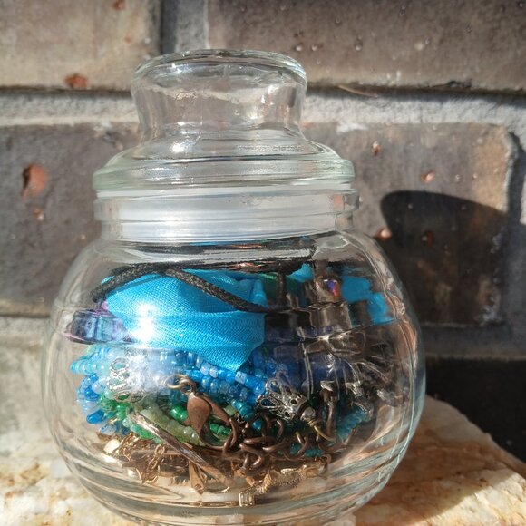 Celestial Dreams Mystery Jewelry Jar (size small) - Picture 4 of 8